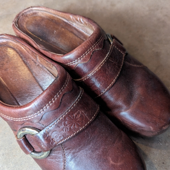 leather DANSKO clogs mules 40 9 - Picture 4 of 8